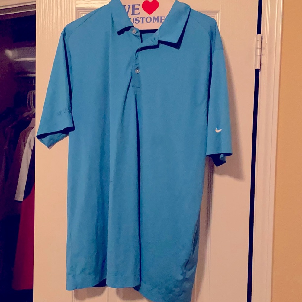 Men’s Nike blue polo golf